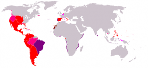Extensión del Imperio Español